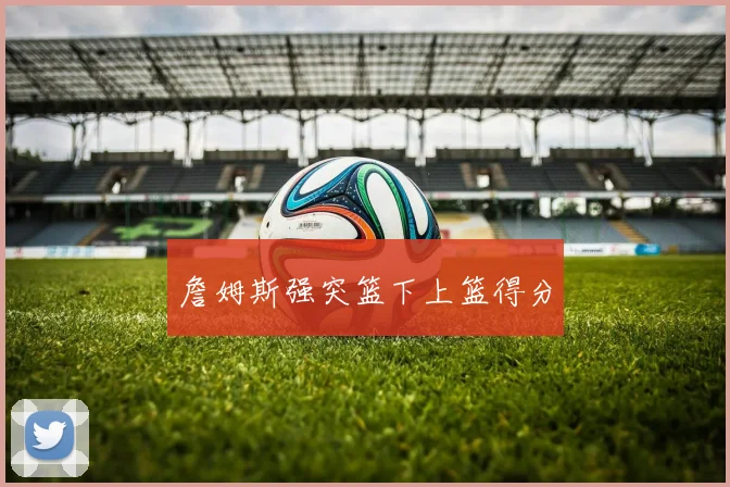 詹姆斯强突篮下上篮得分