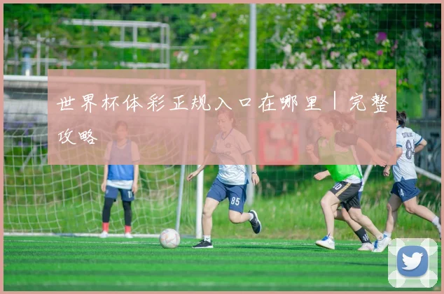 世界杯体彩正规入口在哪里｜完整攻略