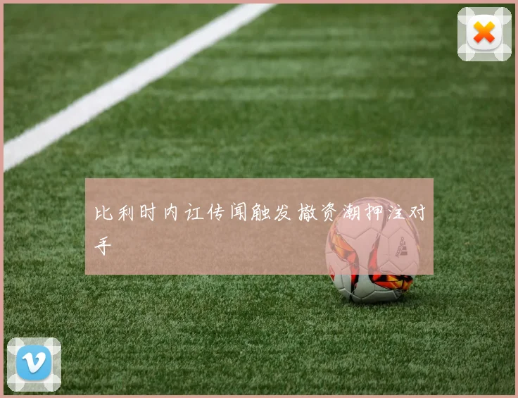 比利时内讧传闻触发撤资潮押注对手
